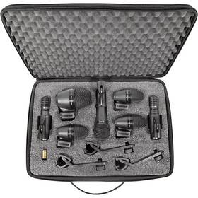 Shure 042406396820 Pgadrumkit7 7-piece Drum Microphone Kit Best Mic Pack For The Money