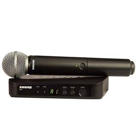 Blx24 Shure 042406555487 Blx24/sm58 Uhf Wireless Microphone System - Perfect For Church Karaoke