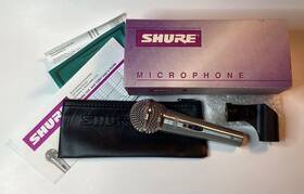 12am Shure Dynamic Microphone Cardioid Neodymium/low Impedance- Tested