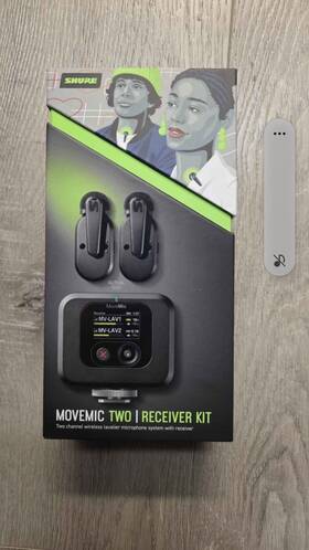 197881630 Shure 197881326630 Movemic Kit Two-ch Wireless Lavalier Systm With Receiver Rf