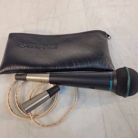 28a811 Shure Bg1.1 Dynamic Cardioid Low Impedance Microphone With Case Vintage Xlr