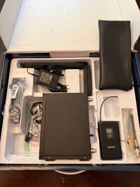 3tc02950184 Shure Slx 14/85-h6 Wireless Microphone System Lavalier 518-542 Mhz
