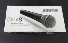 48-lc Shure Sm 48- Lc Vocal Microphone With 16 Ft Xlr Cable Etc