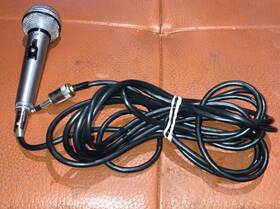 5855b Shure Used Unisphere B Dynamic Silver Microphone Vintage
