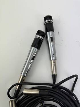 545sd Shure 585sd Lot Of 2 Vintage Brothers Unidyne Iii Dynamic Microphone