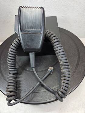 596sk Shure Push-to-talk Microphone Fire Alarm Silent Knight Intelligent