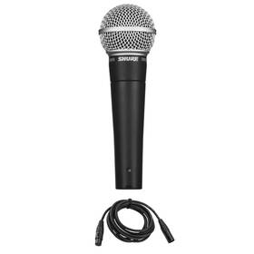 Sm58-lc Shure 644766173907 Vocal Microphone With H&a Value Series Xlr M To F Professional
