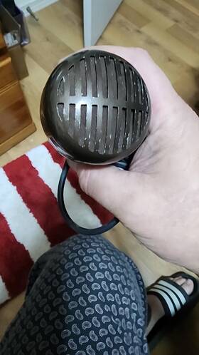 9824a Shure Vintage Harp Microphone