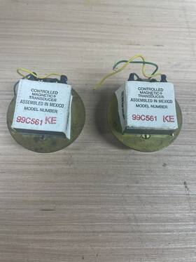 99c561 Shure Lot Of 2 Microphone Elements