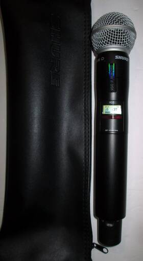 470-616 Shure Ad2-g57 Mhz Sm58 Wireless Handheld Microphone For Ad4d Ad4q G57