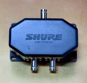 Ad221 Shure Axient Digital Psm Passive Antenna Combiner/splitter 2-way