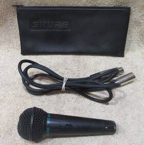 Bg-3.0 Shure Bg 3.0 Dynamic Vocal Microphone With Cable And Case -tested -see Pics L2