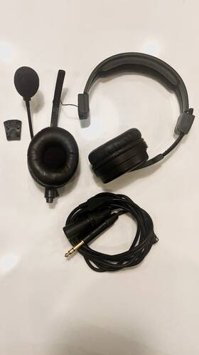Bhr50m Shure Premium Dual Sided Broadcast Headset - See Description