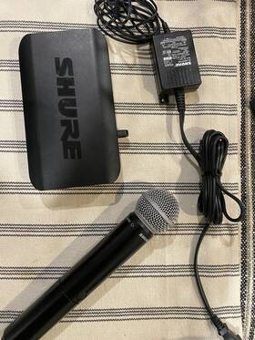 Blx288sm58j11 Shure Blx4-h9 Blx2-h9 With Sm58 Wireless Microphone System Used