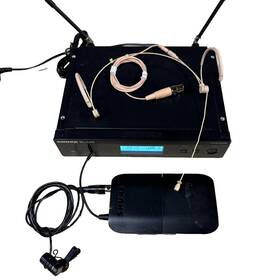 584-608 Shure Blx4r/blx1 Blx4r Blx1 Wireless Microphone System Headset Lapel Mhz Tested