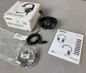 Brh440m-lc Shure Iob Dual-sided Broadcast Mic Headset - Excellent/lightly Used
