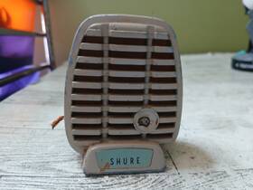 Cr-80k Shure Cr-80 Vintage 50s Controlled Reluctance Microphone Model Usa