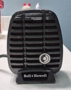 Cx80c Shure Vintage Shure/bell And Howell Crystal Microphone Inch Cx80cft Untested Read Ad