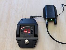 Glxd1 Shure Glxd6 Z2 Guitar Pedal Receiver / Tuner Transmitter Tested Acc