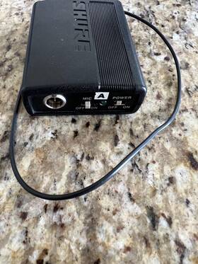 169.445 Shure L11-ah L11-v Mhz Body-pack Transmitter