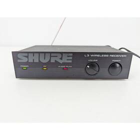 186.200 Shure L3-cg Vintage L3 Wireless Receiver W Antenna Model Mhz