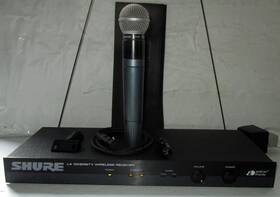 192.200 Shure L4-cl L2-cl Mhz Sm58 Wireless Handheld Microphone And Receiver
