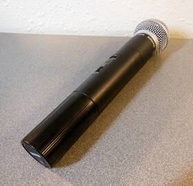 208.200 Shure Lx2-cv Sm58 Wireless Handheld Transmitter Microphone Mhz Nice