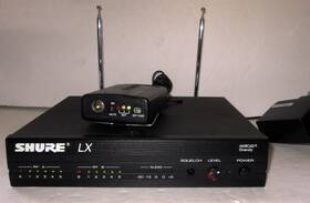 174.500 Shure Lx4-az Lx1-az Mhz Wireless Bodypack Transmitter And Receiver
