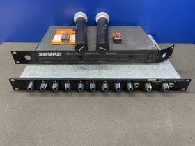 Lx88-ll Shure Shrure Microphone Mixer Dual Channel Wireless Receiver 2