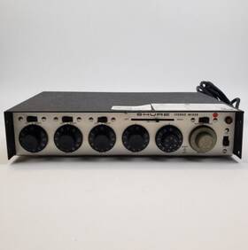 M688 Shure Model Number # Stereo Xlr Microphone Mixer In/out