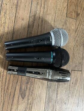 Md-4000sc Shure Microphone Lot Pg58 Bg 1.1 Stagg