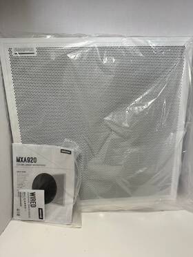 Mxa920w-s Shure Square White Ceiling Array Microphone Mxa920 - Gently Used