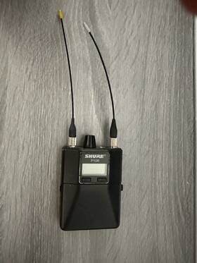 P10r-g10 Shure P10r G10 470 - 542 Mhz Iem Body Pack Stereo Receiver