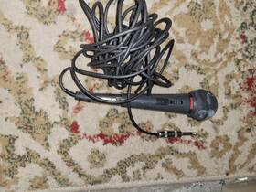 Pe15h Shure 1980s Dynamic Microphone Used