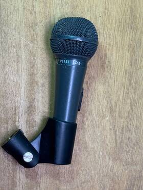 Pe15l Shure Dynamic Microphone W Stand Mount Free Daily Insured Shipping