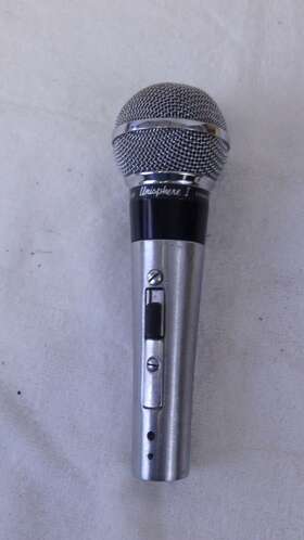 Pe56 Shure Pe 56d - Unisphere I Dynamic Mic Made In Usa Vintage