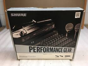 Pg58 Shure Pg99 Wireless Combo Reciever And Mics - No H7 Transmitter