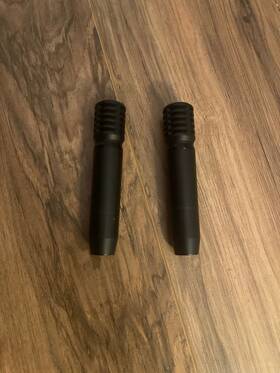 Pga1 Shure Two Small Diaphragm Condenser Mics Great Condition Rarely Used