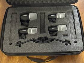 Pgdkm4 Shure 4 Drum Microphone Kit For Recording And Live Performances