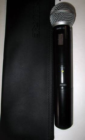 Pgx4-l5 Shure Pgx2-l5 644-662 Mhz Sm58 Wireless Handheld Microphone For Band