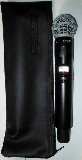 Qlxd4-j50a Shure Qlxd2-j50a 572-616 Mhz Sm58 Wireless Handheld Microphone For