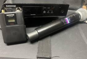 Qxldr4 Shure J50 Receiver With Qxld2 And Qxld1 Wireless Mics Accessories