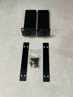 Rpw504 Shure Dual Rack Mount For Blx4r Slx4 Slxd4 Ulxd4 P3t P9t Pa411 Receivers