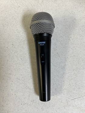 Rs25c Shure Dynamic Cardioid Microphone Rs25 Neodymium Magnet 600 Ohm