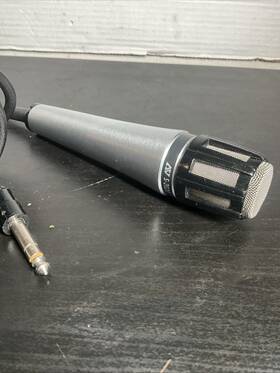 S-2020 Shure Vintage Perma Power Dynamic Microphone With Cable Usa Pre-owned