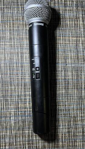 Sc2-cs Shure Sc2-cn Sm58 Wireless Transmitter Dynamic Microphone 200-300 Mhz Used