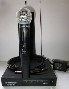 Sc2-cd Shure Sc4-cd Sm58 Wireless Handheld Microphone And Receiver