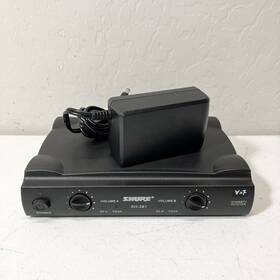 Sh-381 Shure Vintage Vuf 253.1-228.6 Mhz Wireless Diversity Mic/ Microphone Receiver