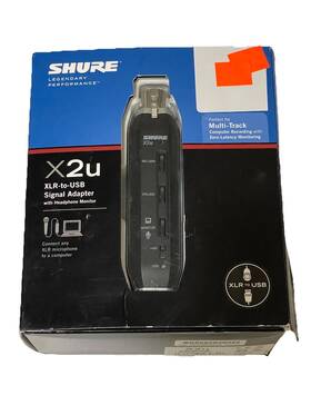 Shu349 Shure X2u Xlr-to-usb Signal Adapter