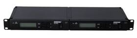 Shure-uxls4 Shure Lot Of 2 Ulxs4 554-590 Mhz-j1 Wireless Microphone Receivers